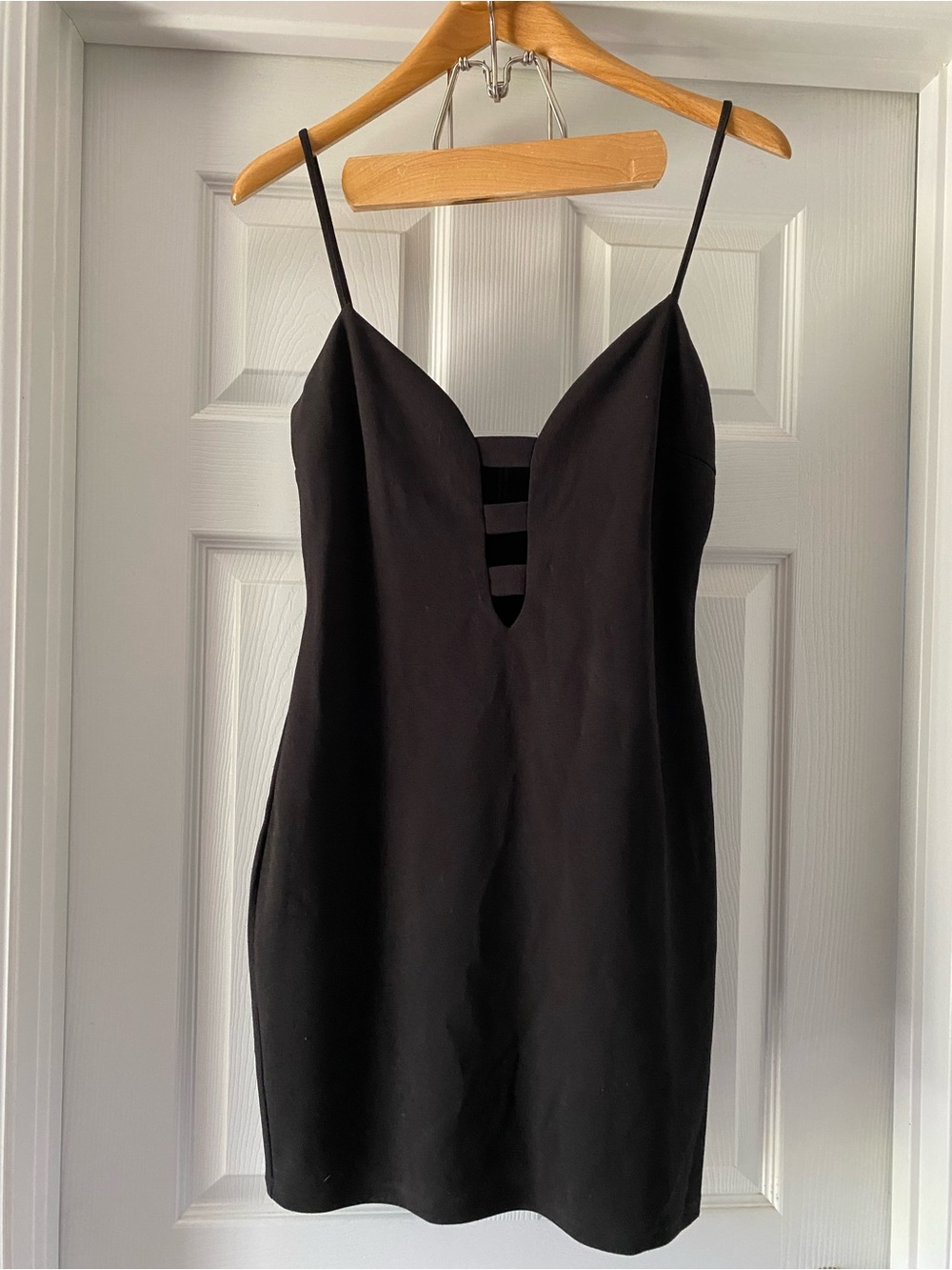 Dance & Marvel Lace Up Cut Out Bodycon Dress